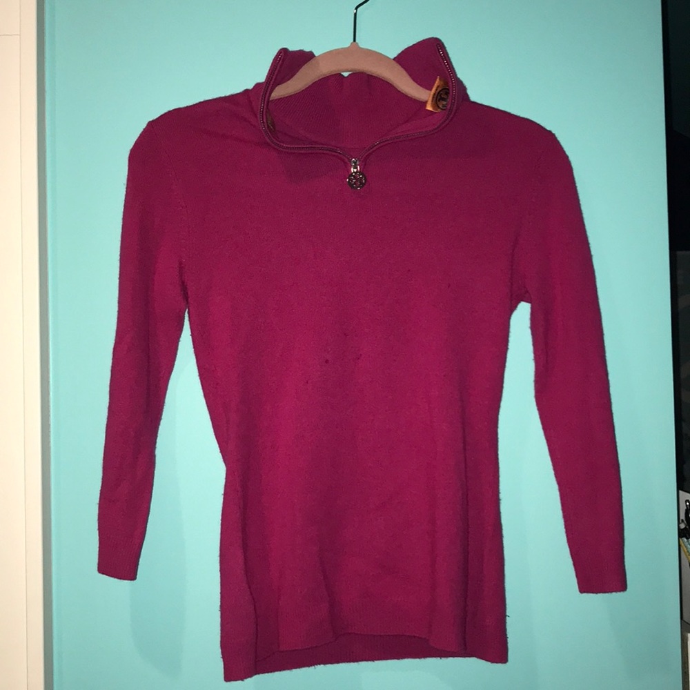 Tory Burch 3/4 sleeve sweater